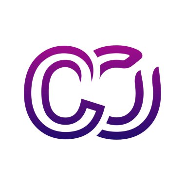 Yaratıcı CO logo simgesi tasarımı