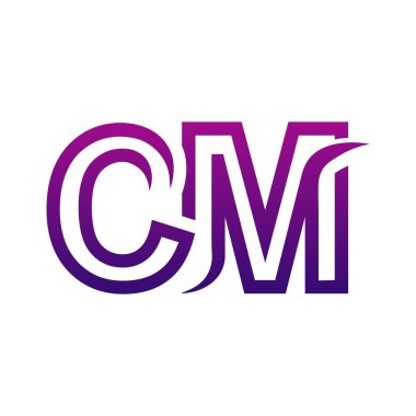 Yaratıcı CM logo tasarımı