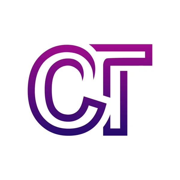 创新的Ct图标设计 — 图库矢量图片
