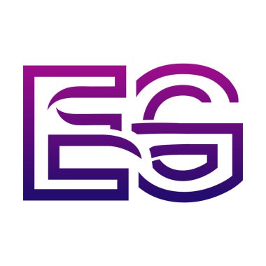 Yaratıcı EG logo tasarımı
