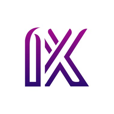 Yaratıcı IX logo simgesi tasarımı