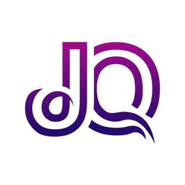 Yaratıcı JQ logo tasarımı