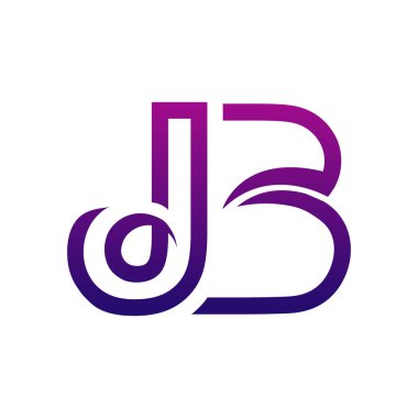 Yaratıcı JB logo tasarımı