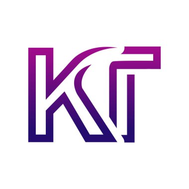 Yaratıcı KT logo tasarımı