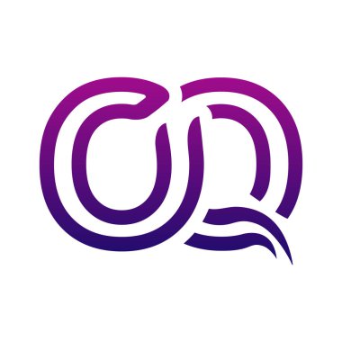 Yaratıcı OQ logo tasarımı