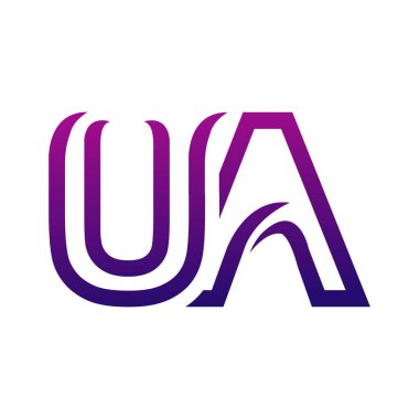 Yaratıcı UA logo tasarımı