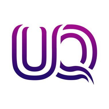 Yaratıcı UQ logo tasarımı