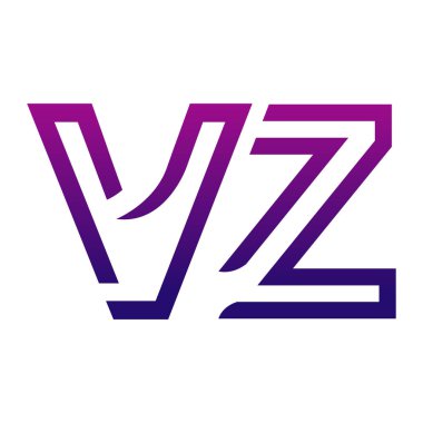 Yaratıcı VZ logo tasarımı