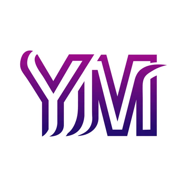 创意Ym标志图标设计 — 图库矢量图片