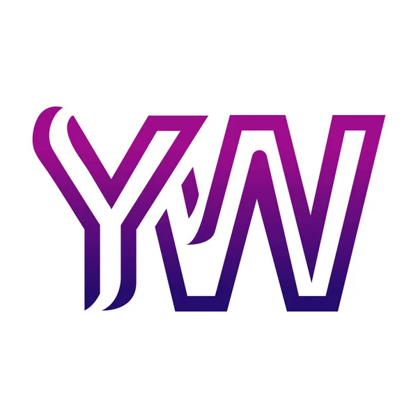 创意Yw标志图标设计 — 图库矢量图片