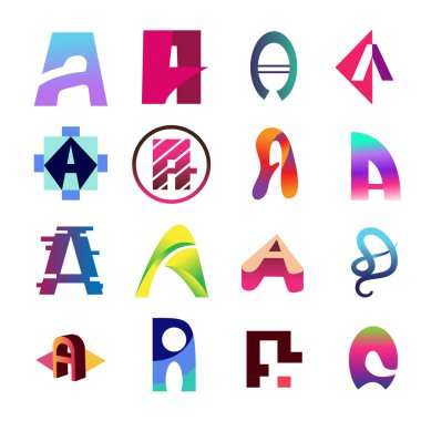 Bir logo vektör resim çizimi