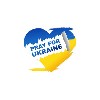 Ukrayna vektör sanatsal çizim tasarımı desteği