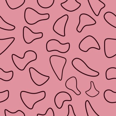 Elementler vektör sanatı ile kusursuz desen