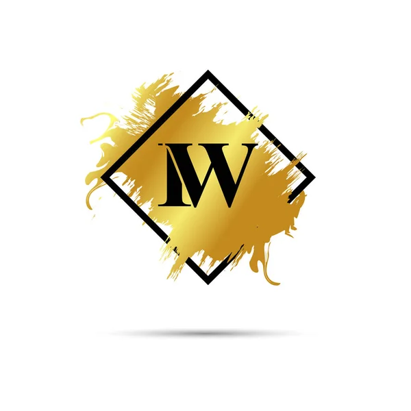Gold Logo Symbol Vector Art Design — 스톡 벡터