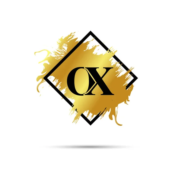 Gold Logo Symbol Vector Art Design —  Vetores de Stock