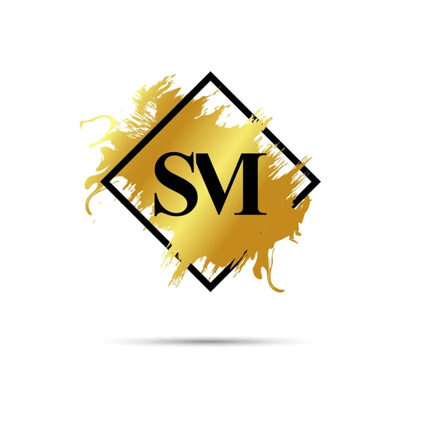 Gold Logo Symbol Vektor Art Design — Stockový vektor