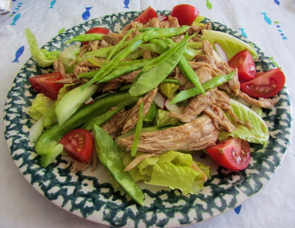 Artık Şükran hindi salatası