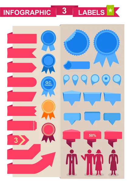 etiketleri için Infographics ayarlama