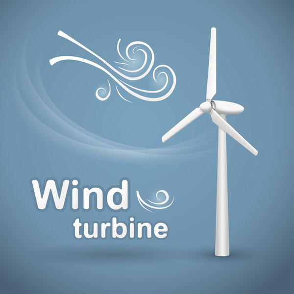 Wind turbine background