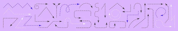 Kézzel Rajzolt Nyilak Legjobb Egy Üzleti Terv Oktatási Projektek Vektorillusztráció — Stock Vector