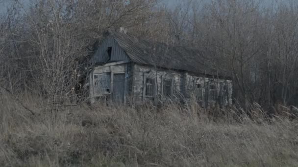 Abandoned Old House Footage — Stock video