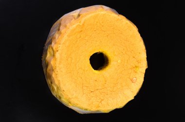 kek, siyah bir arka plan