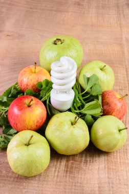 meyve ve sebze yemek için enerji vardır