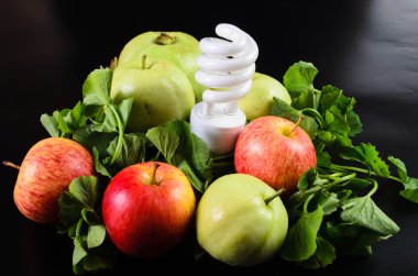 meyve ve sebze yemek için enerji vardır