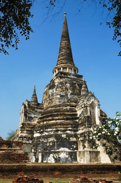 Stupa buddha a obloha — Stock fotografie