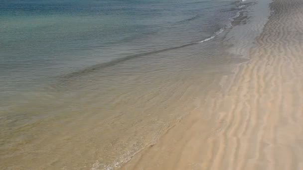 Playa y mar tropical — Vídeos de Stock
