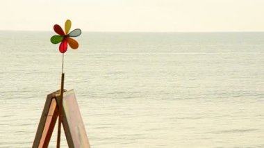 plaj rüzgar türbinleri