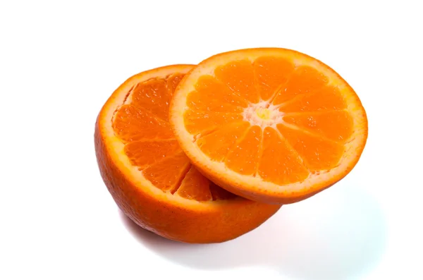 Orange frukt isolerad på vit bakgrund — Stockfoto