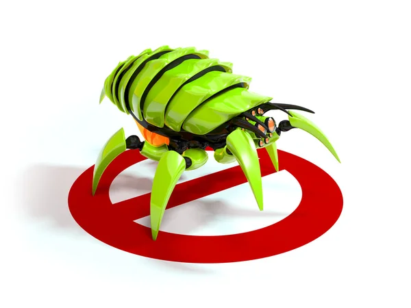 Virus o bug — Foto Stock