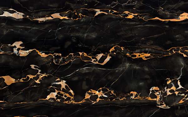 Nero Portoro marble scanned surface