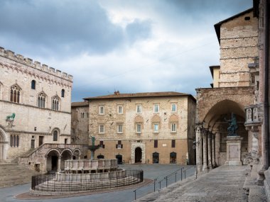 Fontana Maggiore Perugia clipart