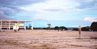 Brasilia, Federal Bölge, Brezilya. Aralık, 05, 2021. Heykelin fotoğrafı 