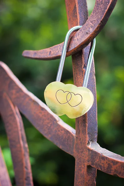 Candado amor — Foto de Stock