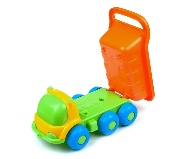Brinquedo de caminhão basculante — Fotografia de Stock