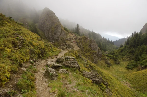 Autumn landscape in Romanian Mountains — Stock Photo, Image