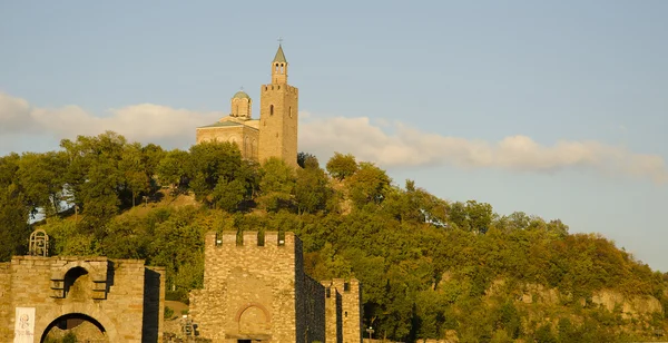 Středověká pevnost, veliko tarnovo, Bulharsko — Stock fotografie