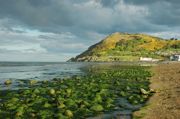 Pláž Bray, Irsko — Stock fotografie