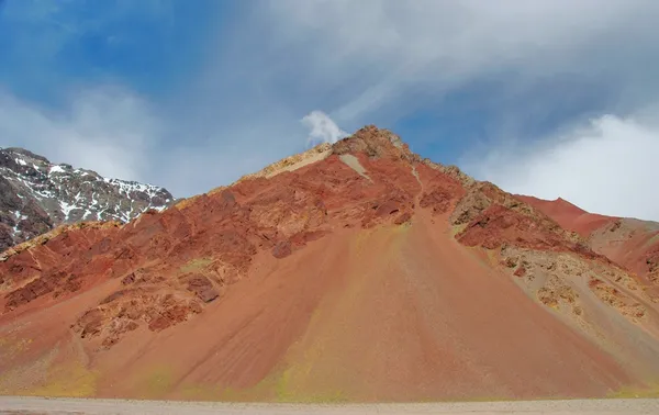 Paisaje de montaña en la cumbre del Aconcagua —  Fotos de Stock