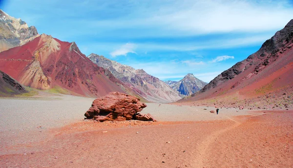 Panorama de montaña en los Andes — Foto de Stock