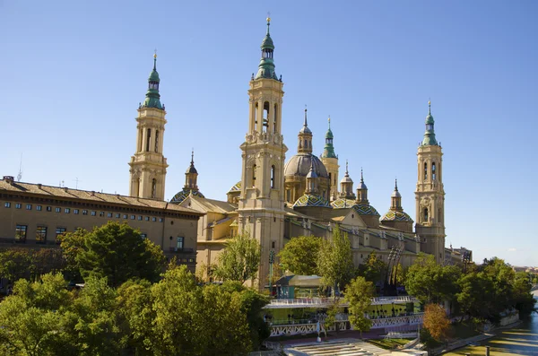 Basilica Pilla, Zaragoza, España — Foto de Stock