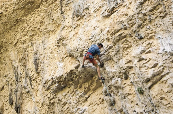 Escalada em Rodellar, Espanha — Fotografia de Stock