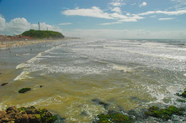 do sul Brezilya beach, torres, rio grande