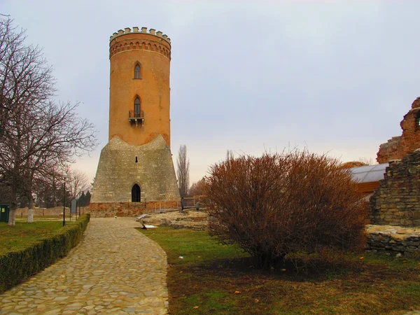 中印塔在 targoviste，罗马尼亚 — 图库照片