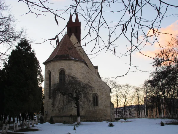 St. michael's gotische kerk, Cluj-Napoca, Roemenië — Stockfoto