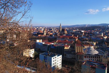 Cluj napoca şehir manzaralı, Romanya