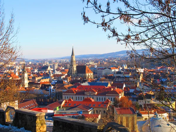 Cluj napoca şehir manzaralı, Romanya